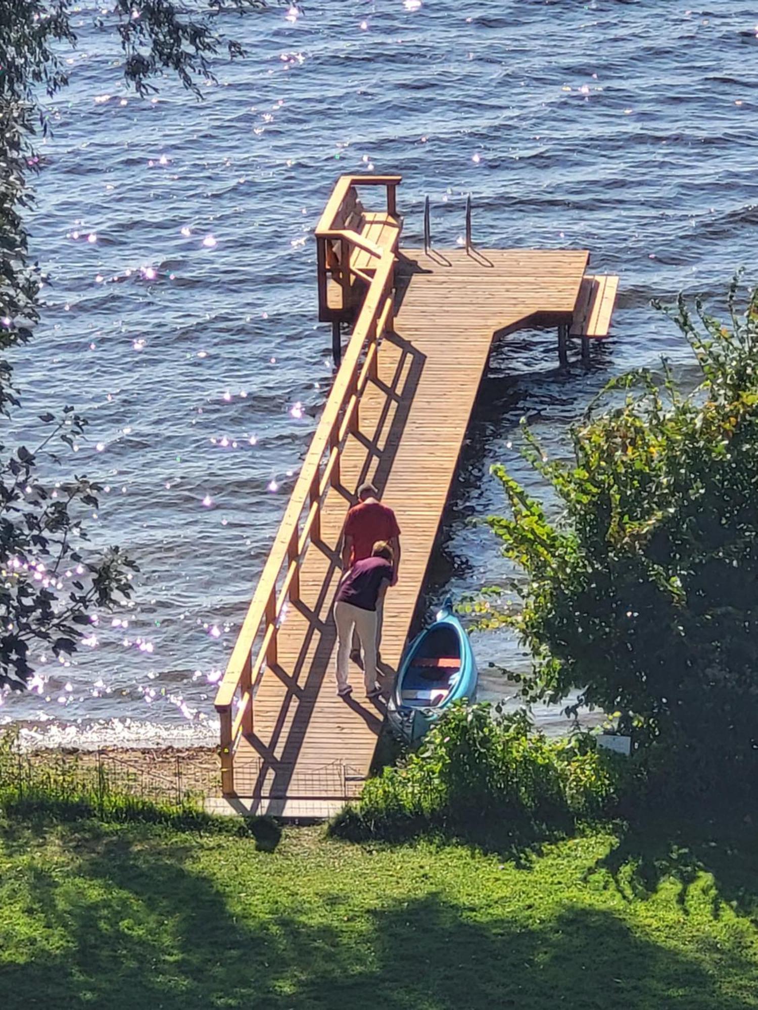 Ferienwohnung Seeblick Ploener See Ascheberg  Bagian luar foto